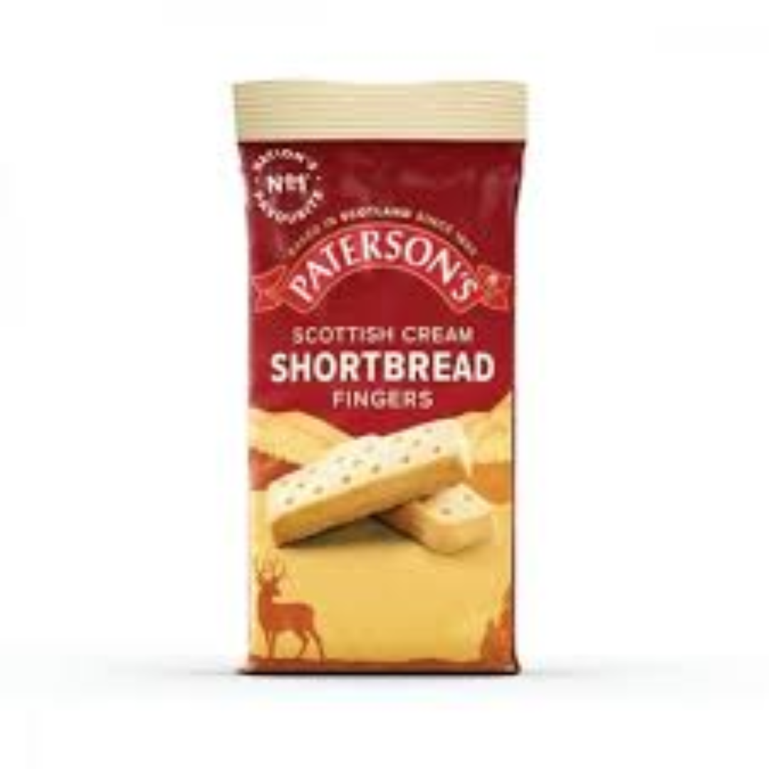 PATERSONS SHORTBREAD FINGERS 150G